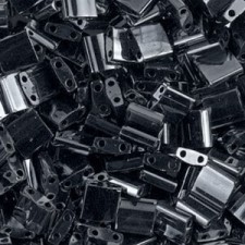Miyuki tila 5x5mm beads - Light gunmetal TL-464